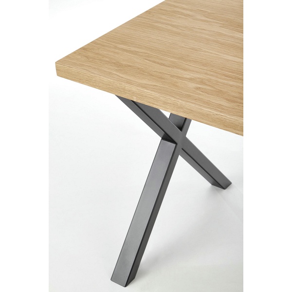 APEX 160x90 MDF + okleina naturalna kolor: dąb naturalny - Halmar