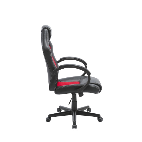 Fotel SANDBOX czarno-czerwony - Halmar