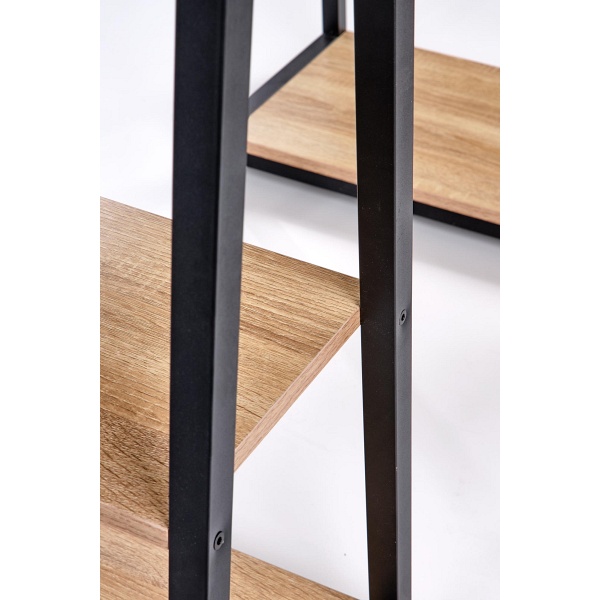 Biurko B44 dąb sonoma / czarny - Halmar