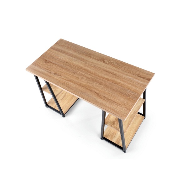 Biurko B44 dąb sonoma / czarny - Halmar