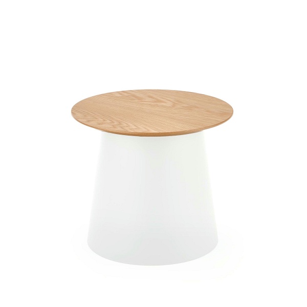 Ława AZZURA-S naturalny / biały - Halmar