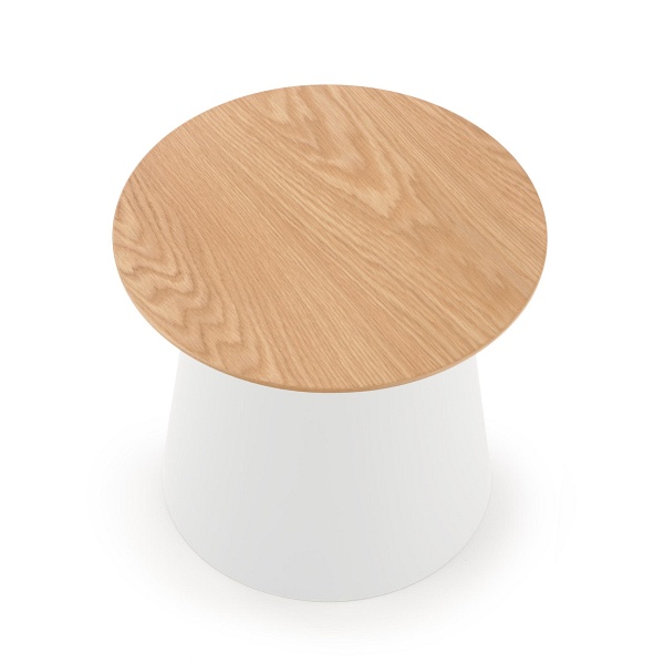 Ława AZZURA-S naturalny / biały - Halmar