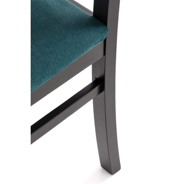 Krzesło SYLWEK1 czarny / tap: velvet Monolith 37 - Halmar