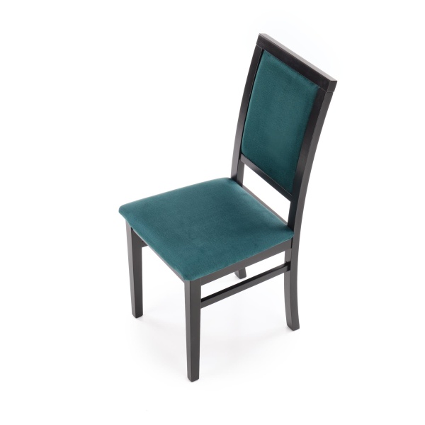 Krzesło SYLWEK1 czarny / tap: velvet Monolith 37 - Halmar