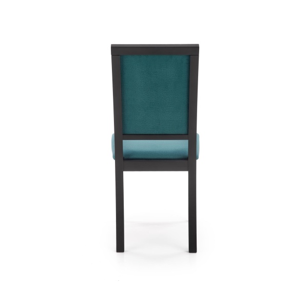 Krzesło SYLWEK1 czarny / tap: velvet Monolith 37 - Halmar