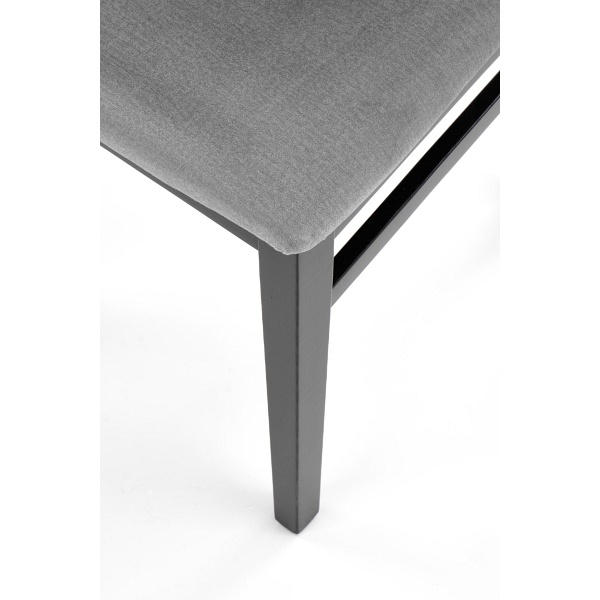 Krzesło SYLWEK1 czarny / tap: velvet Monolith 85 - Halmar