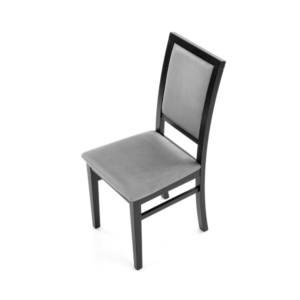 Krzesło SYLWEK1 czarny / tap: velvet Monolith 85 - Halmar