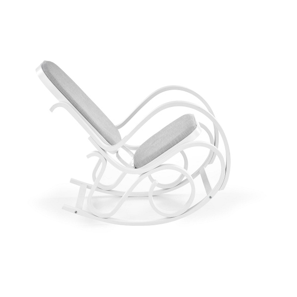 Fotel MAX BIS PLUS bujany biały - Halmar