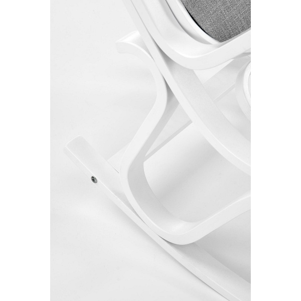 Fotel MAX BIS PLUS bujany biały - Halmar