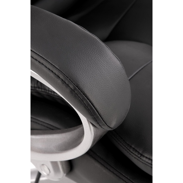 Fotel PRESTON gabinetowy czarny - Halmar