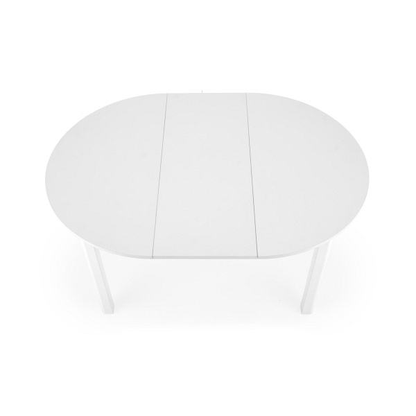 Stół RINGO kolor blat - biały, nogi - biały - Halmar