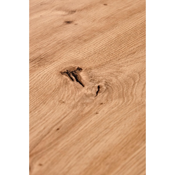 Ława PANTERA kolor dąb wotan/czarny - Halmar