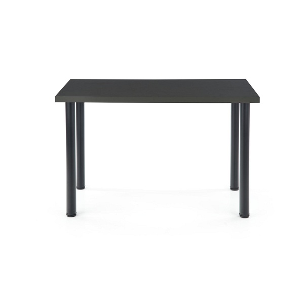 Stół MODEX 2 120 kolor blat - antracyt, nogi - czarny - Halmar