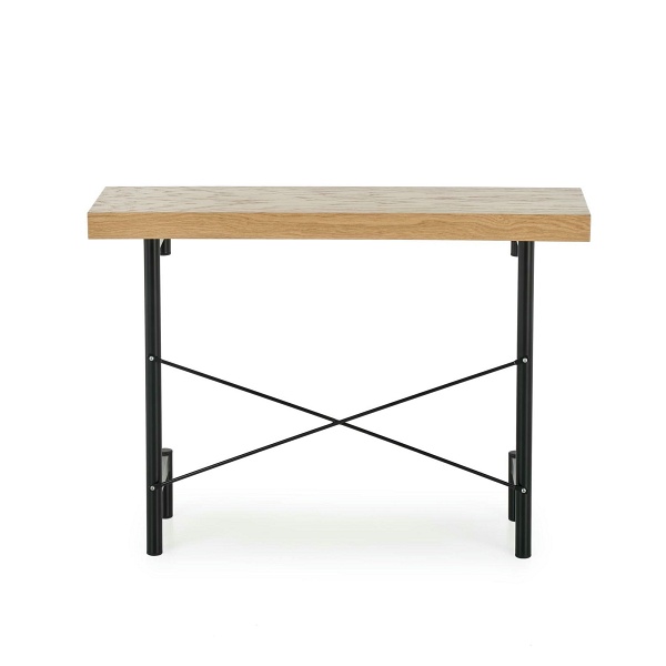 INFERNO konsolka dąb naturalny - czarny - Halmar