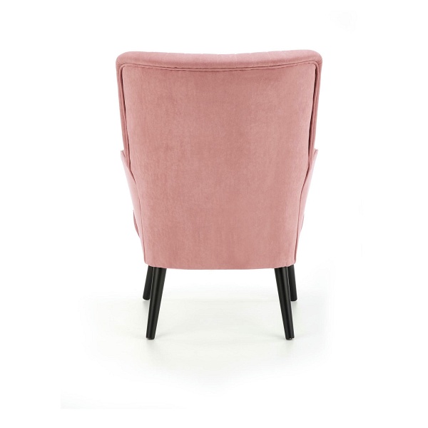 Fotel DELGADO wypoczynkowy różowy - Halmar