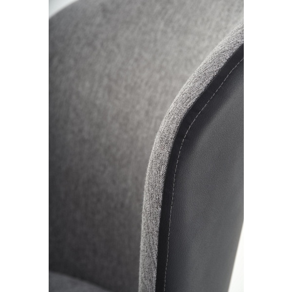 Krzesło K447 popielaty/czarny - Halmar