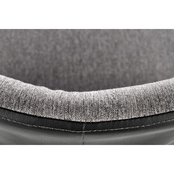 Krzesło K447 popielaty/czarny - Halmar