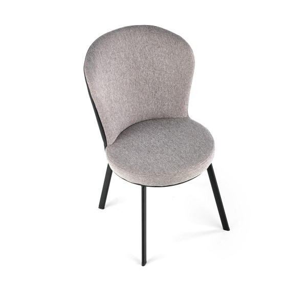 Krzesło K447 popielaty/czarny - Halmar