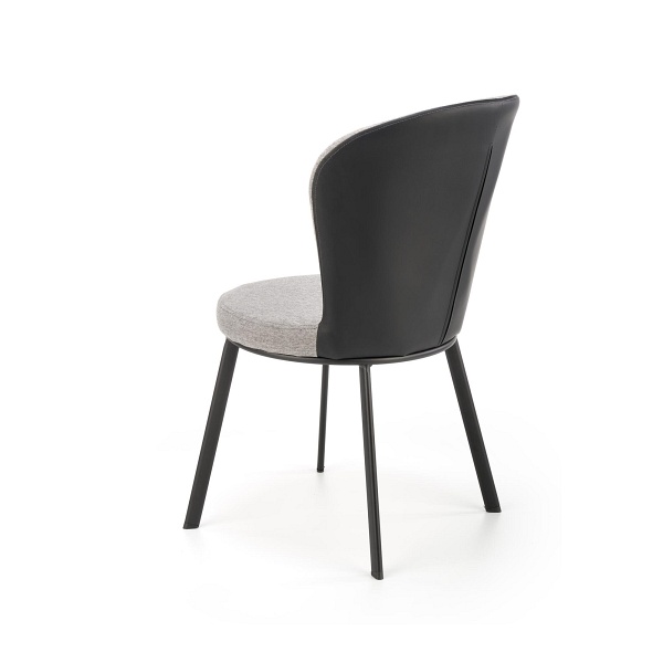 Krzesło K447 popielaty/czarny - Halmar