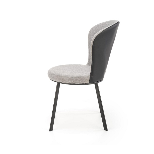 Krzesło K447 popielaty/czarny - Halmar