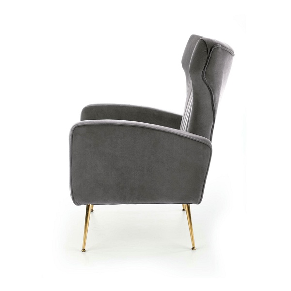 Fotel VARIO wypoczynkowy popielaty - Halmar