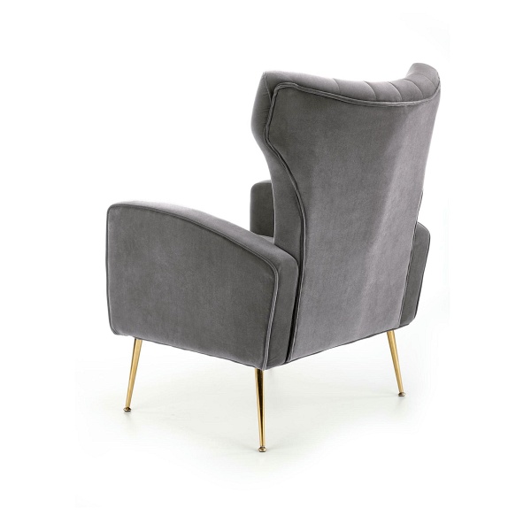 Fotel VARIO wypoczynkowy popielaty - Halmar