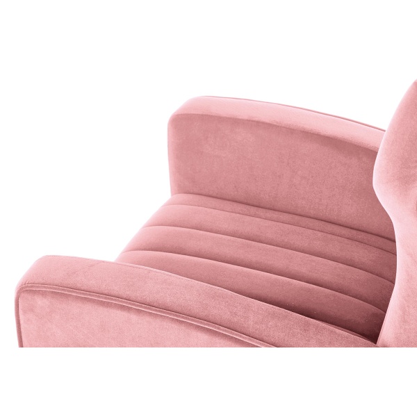 Fotel VARIO wypoczynkowy różowy - Halmar