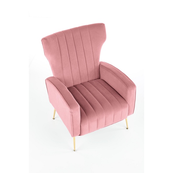 Fotel VARIO wypoczynkowy różowy - Halmar