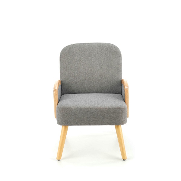 Fotel GRECOS popielaty - Halmar