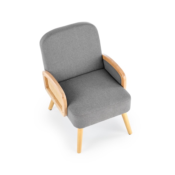 Fotel GRECOS popielaty - Halmar