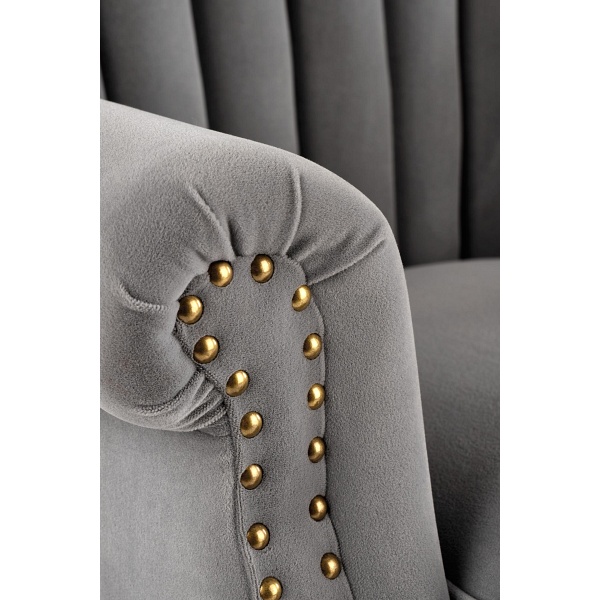 Fotel TITAN popielaty - Halmar