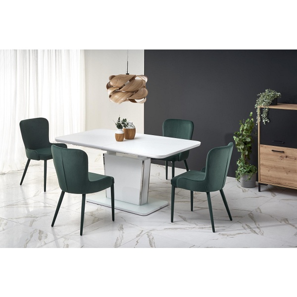 Stół BONARI rozkładany biały - Halmar