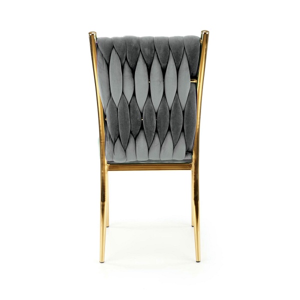 Krzesło K436 popielaty/złoty - Halmar