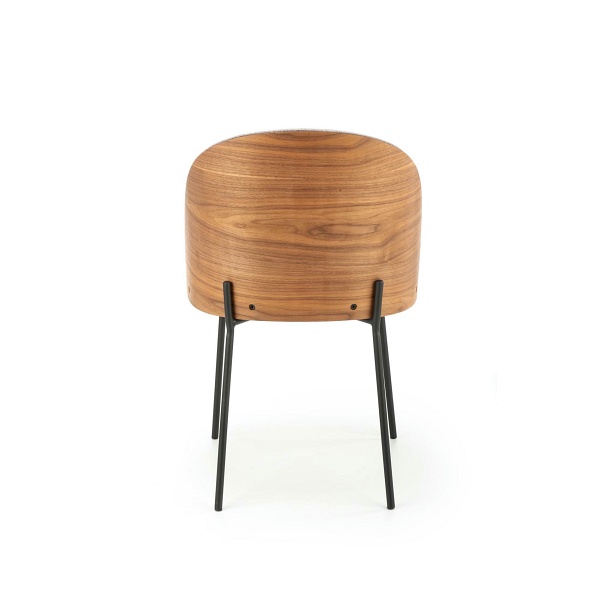 Krzesło K451 popielaty/jasny orzech - Halmar