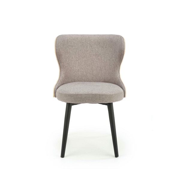 Krzesło K452 popielaty/dąb naturalny - Halmar