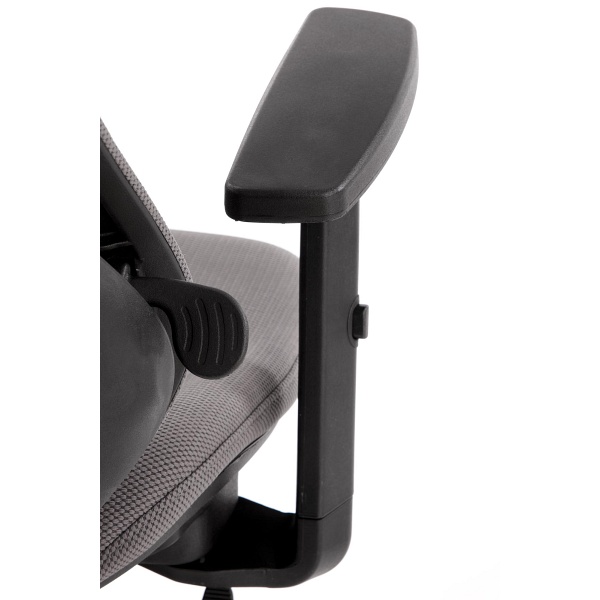 Fotel RUBIO gabinetowy popielaty/czarny - Halmar