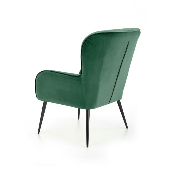 Fotel VERDON wypoczynkowy ciemny zielony - Halmar