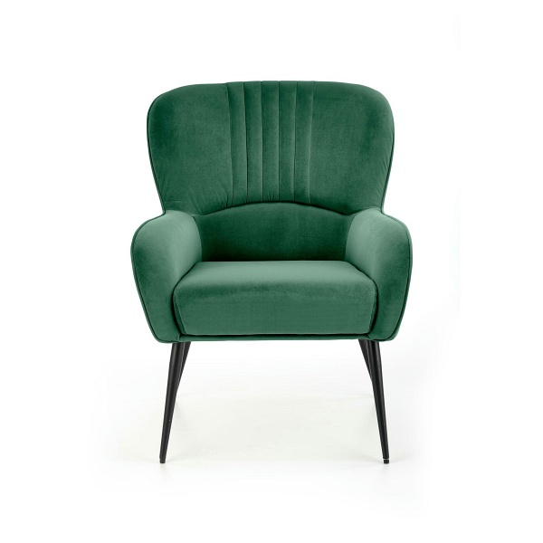 Fotel VERDON wypoczynkowy ciemny zielony - Halmar