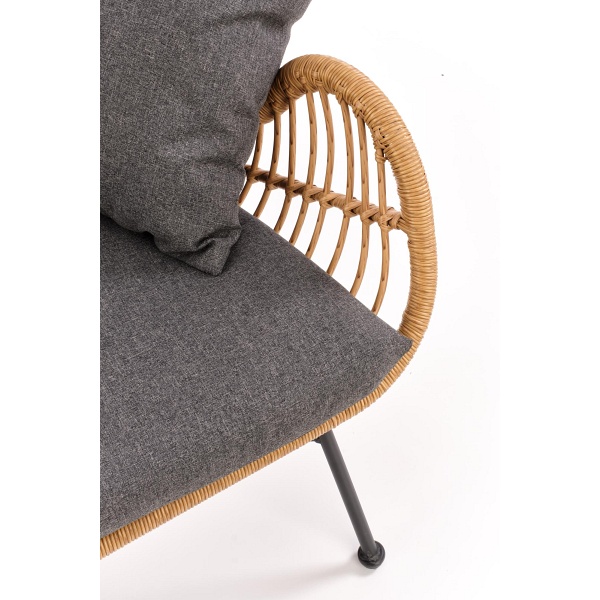 Sofa IKARO XL naturalny-popiel - Halmar