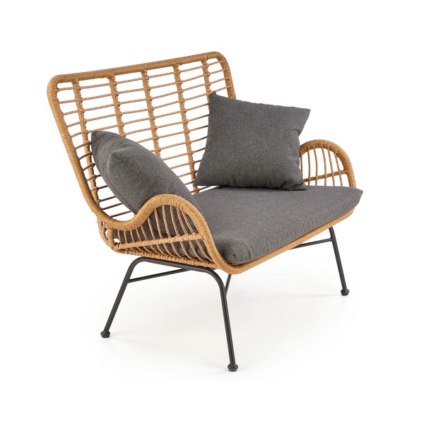 Sofa IKARO XL naturalny-popiel - Halmar