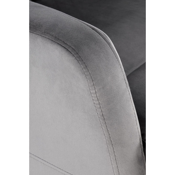 Fotel FELIPE 2 wypoczynkowy popielaty - Halmar