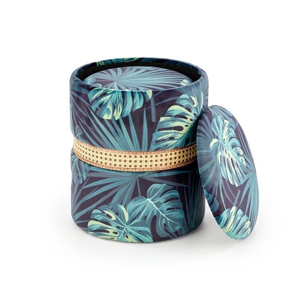 CONGO zestaw 2 puf, wielobarwny - Halmar