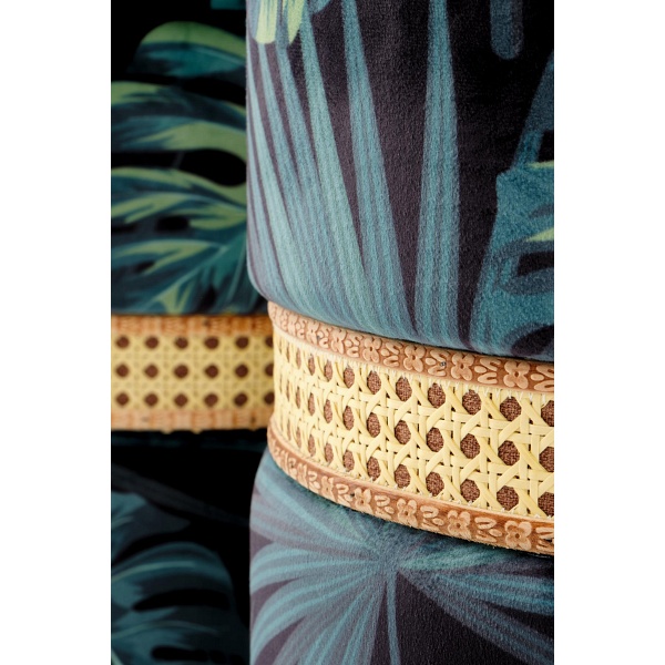 CONGO zestaw 2 puf, wielobarwny - Halmar