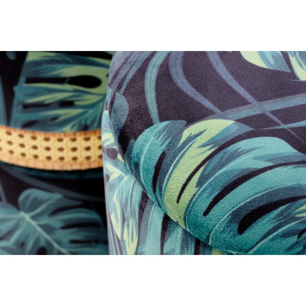 CONGO zestaw 2 puf, wielobarwny - Halmar