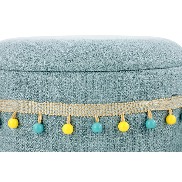 GRADO zestaw 2 puf, jasny niebieski - Halmar