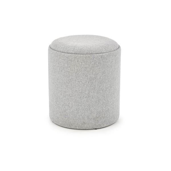 AVIKO zestaw 2 puf, jasny popiel - Halmar