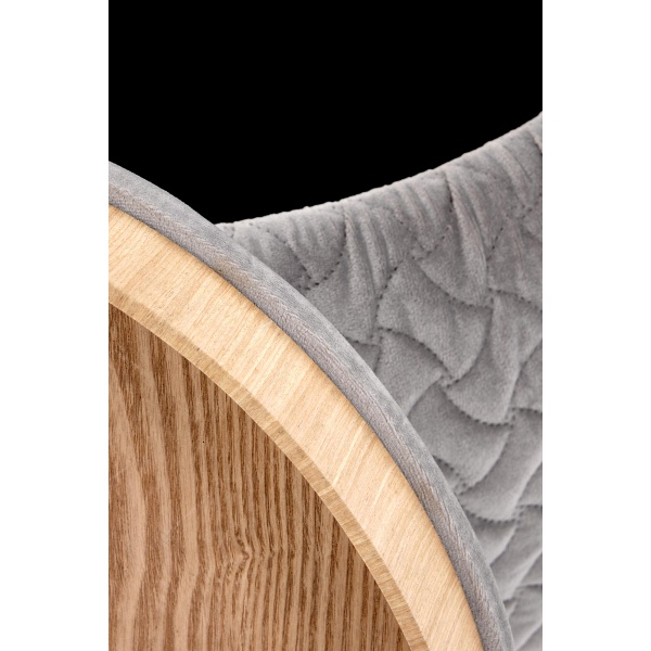 Pufa BONO jasny popiel - Halmar