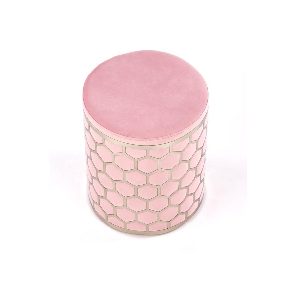 Pufa AQUA jasny różowy - Halmar