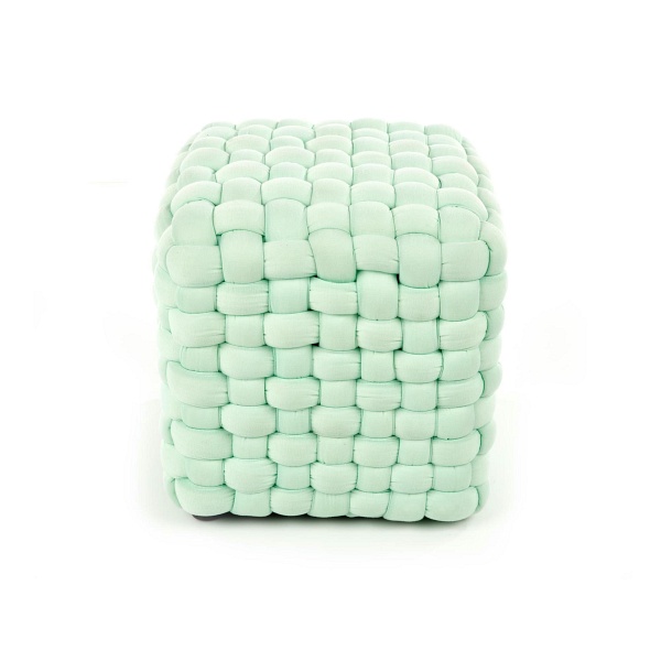 Pufa RUBIK jasny zielony - Halmar