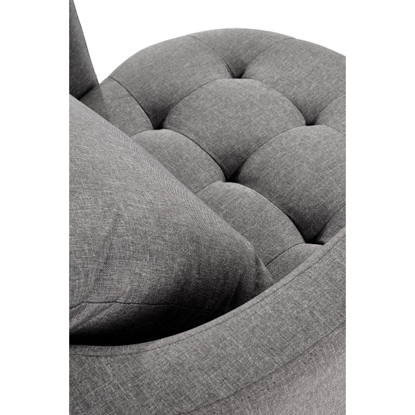 Fotel HAMPTON popielaty - Halmar